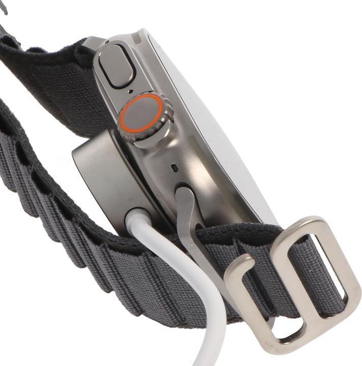 Actual product image AccuCell Replacement charging cable suitable for Apple Watch Ultra 49mm, Apple Watch Series 8, SE, 7, 6, 5