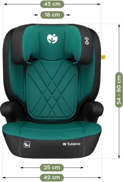 Productafbeelding Tulano Autositz Joy 45 Green (Kinderzitje)