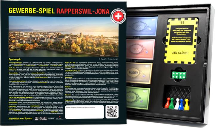 Image du produit Gewerbe-Spiel Brettspiel RAPPERSWIL-JONA SG (Allemand)