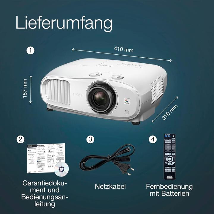 Image du produit Epson EH-TW7000 (4K, 3000 lm, 1.32 - 2.15:1)