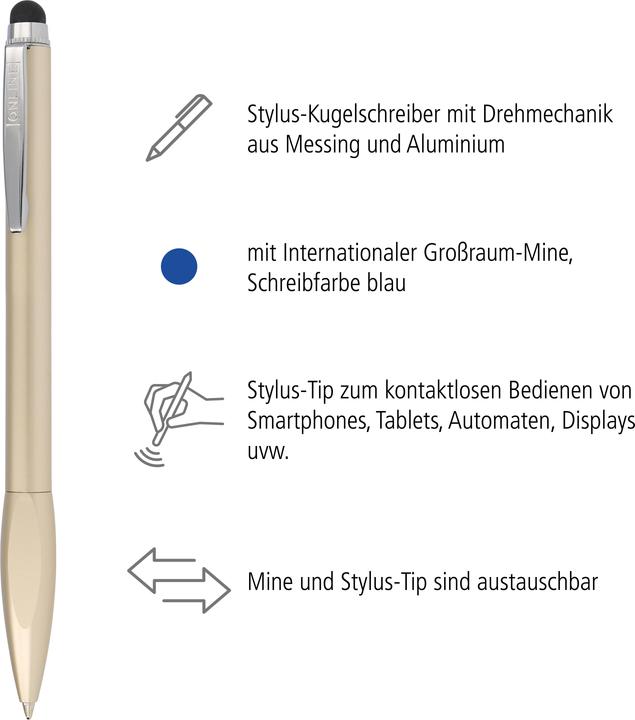 Actual product image Online BEST AGER - Ball pen (Champagne)