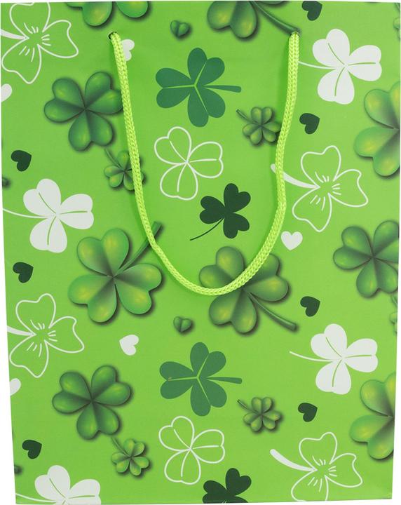 Idena Geschenkt. FSC-Mix Glücksklee, L 35x25x8cm (1x)