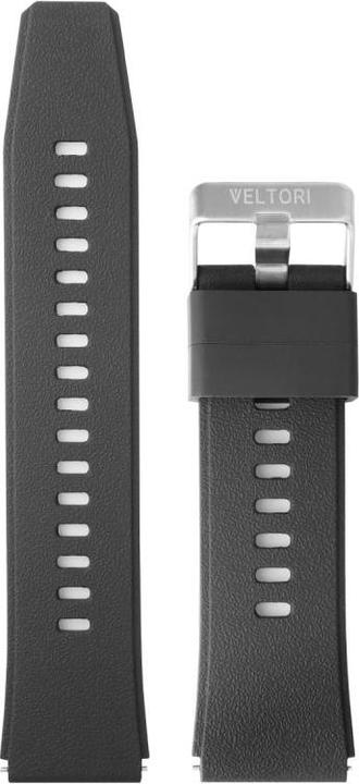 Monroe Pasek do Smartwatcha Męskiego VELTORI VT160 22mm VTP160 (22 mm, Silicone, Stainless steel)