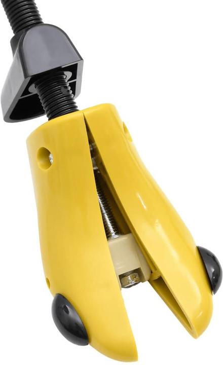 Actual product image VidaXL Shoe tree with shoehorn yellow EU 34-37 (34, 35, 36, 37, 1 x)