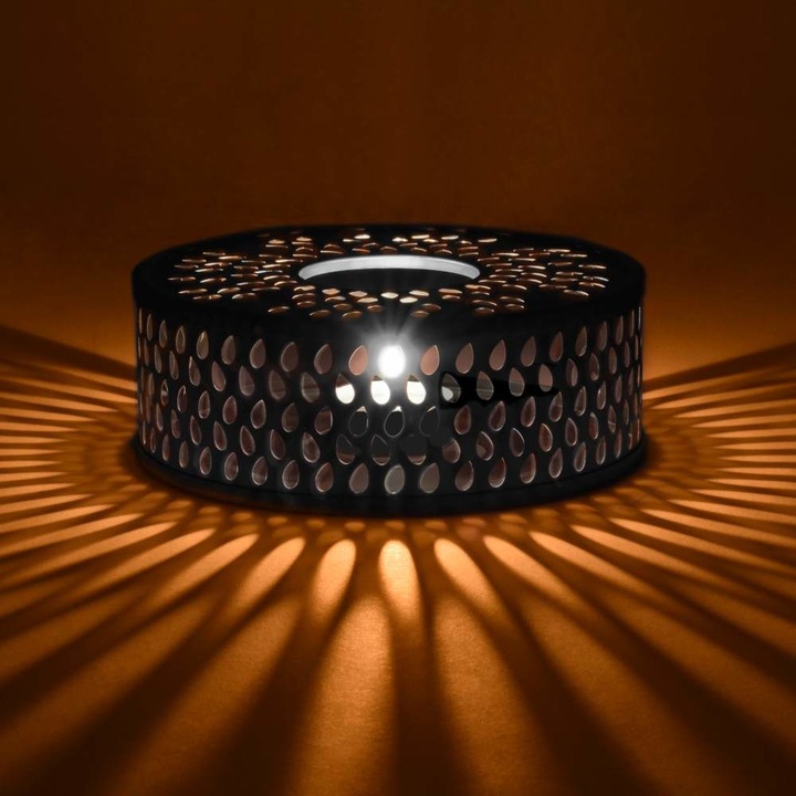 Actual product image Creano Teapot warmer Leaf Black