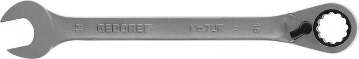 Actual product image Gedore 7 UR 18 Open-end spanner with ring ratchet, reversible, UD 18 mm (18 mm)
