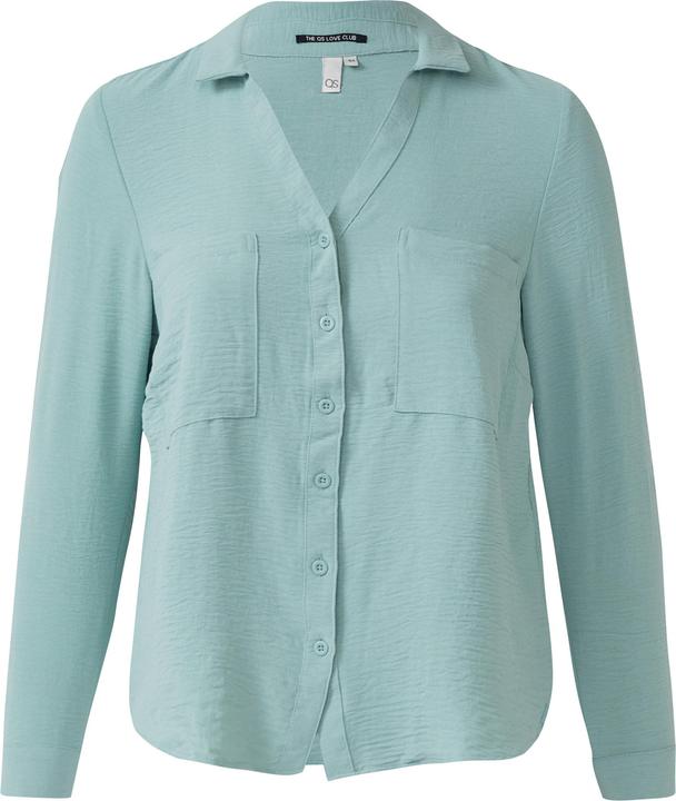 Immagine prodotto s.Oliver Bluse Crêpebluse mit Turn-up-Ärmel (44)