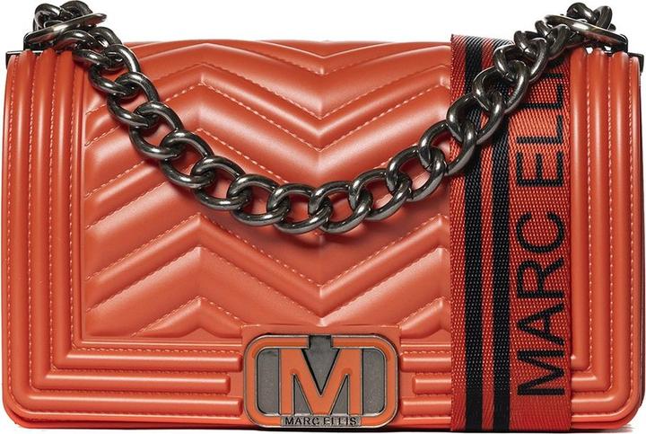 Actual product image Marc Ellis Damen Schultertasche - Modell Roxane - 100% Gummi - 25.0 X 15.0 X 8.0 Cm