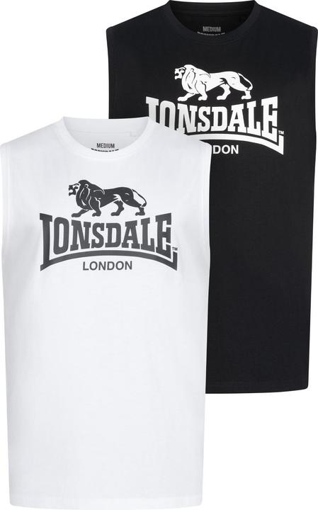 Actual product image Lonsdale Regular Fit Rolleston (x2) (M)