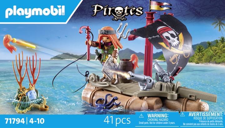 Produktbild Playmobil Schatzbergung auf Piratenfloss (71794, Playmobil Pirates)