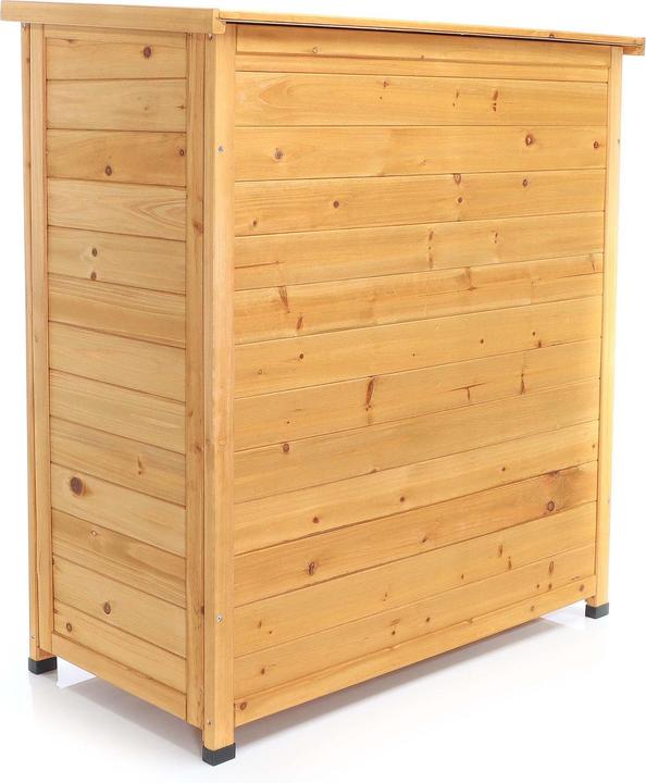 Image du produit Wiltec Abri de jardin avec porte à 2 battants 870x465x916 mm en bois d'épicéa Abri de jardin pupitre