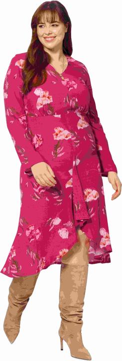 Produktbild Schnittmuster Kleid mit V-Ausschnitt und schmalen Ärmeln