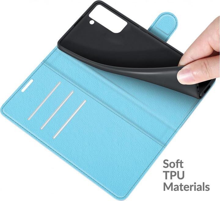 Produktbild Screenguard Samsung Galaxy S21 FE Leather Guard Lederhülle (Samsung Galaxy S21 FE)