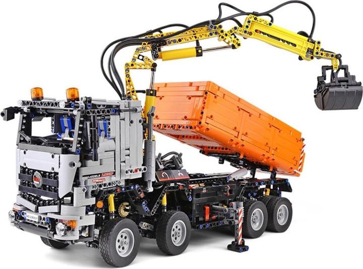Produktbild Mould King 2-in-1 RC Excavator & Pneumatic Dump Truck