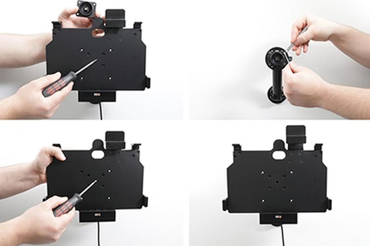 Actual product image Brodit Holder active Galaxy Tab Active 4 Pro lockable