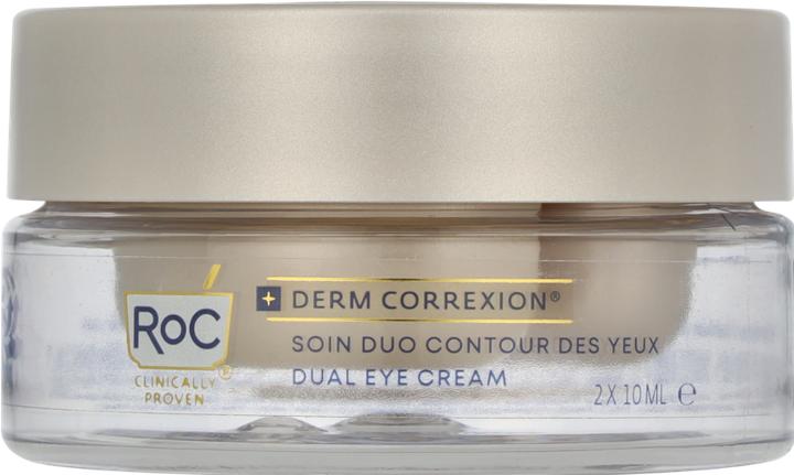 Produktbild Roc Derm Correxion Dual Eye Cream 2-in-1 Eye Duo for Visible Eye Lift Dark Circle & Puffiness Reduct (Augenpflege Gel, 20 ml)