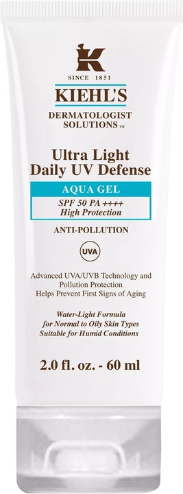 Kiehl's Ultra Light Defense Aqua Gel SPF 50 PA++++ (Sonnencreme, SPF 25, 60 ml, 85 g)