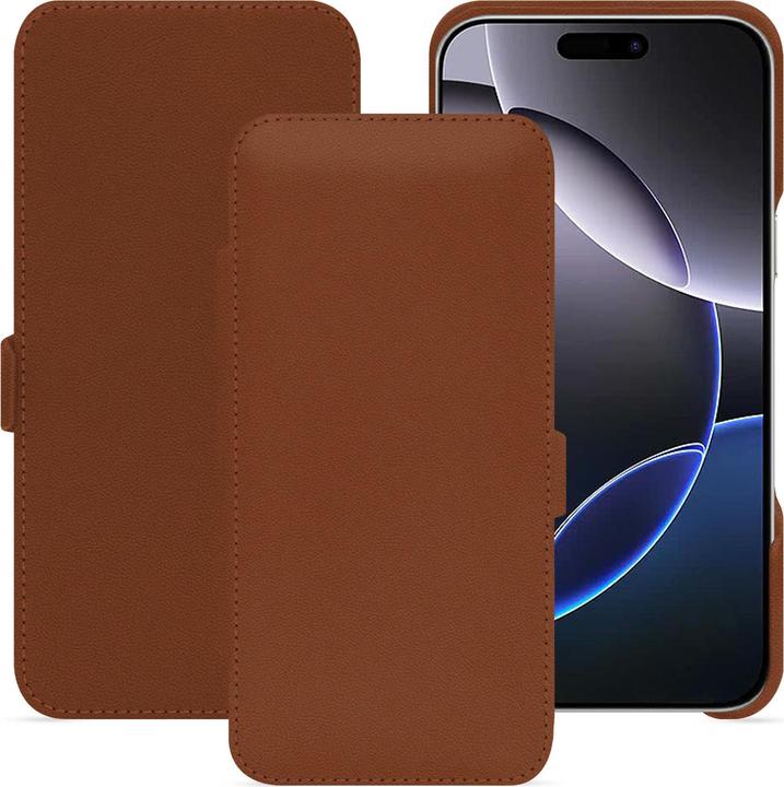 Noreve Horizontal leather flap shell (Apple iPhone 16 Pro Max)