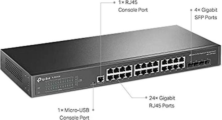 Actual product image TP-Link TL-SG3428 (28 Ports)