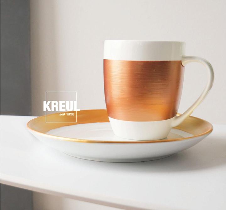 Immagine prodotto Kreul Vetro e porcellana (Argento metallizzato, Oro Metallico, Rame metallico, Bronzo metallizzato oro, 120 ml)