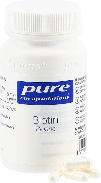 Image du produit Pure encapsulations Biotine (60 pcs, Capsules, 26 g)