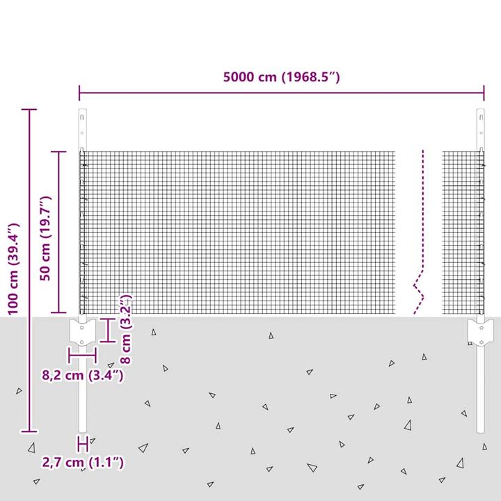 Produktbild vidaXL Aussenbarriere