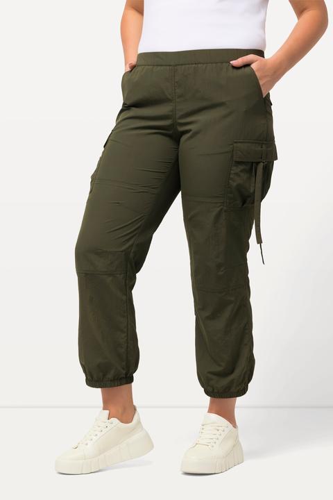 Produktbild Ulla Popken Cargohose, Utility-Style, Elastikbund, Gummisaum (56)