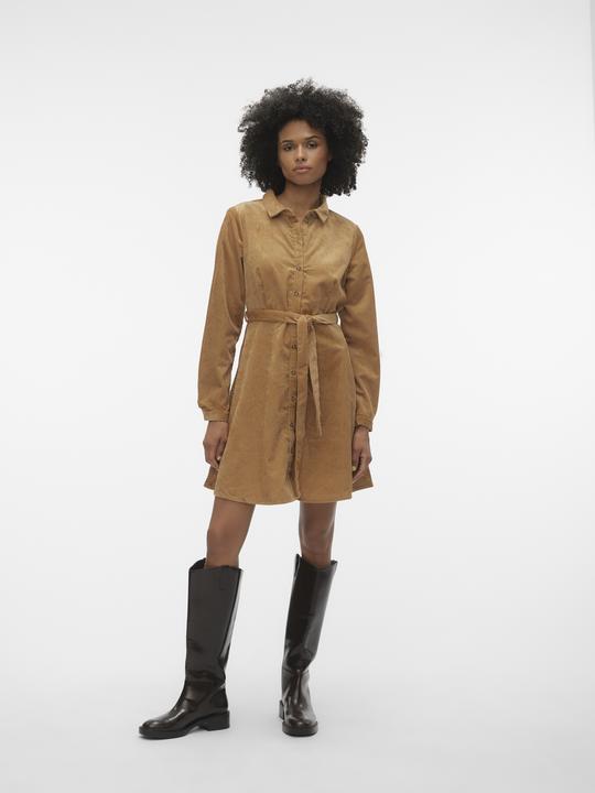 Produktbild Vero Moda Vmnina L/S Corduroy Short Dress Wvn Exc Kleid (XS)