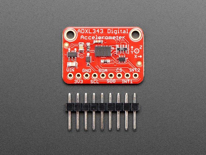 Actual product image Adafruit ADXL343 - Drei-Achsen Beschleunigungsmesser (+-2g/4g/8g/16g), I2C/SPI (Sensor)