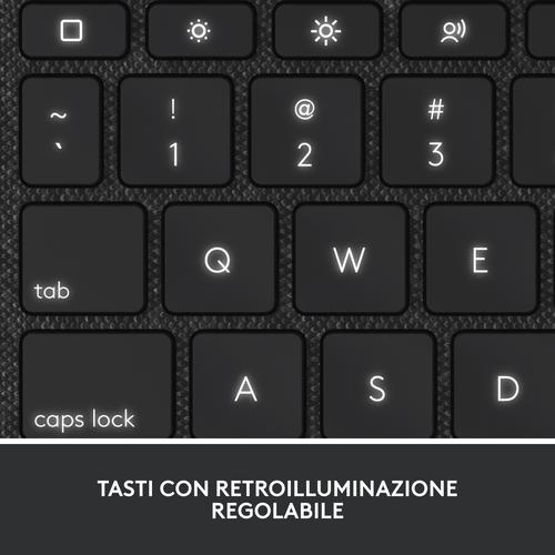Image du produit Logitech Combo Touch Pour Ipad (10th Gen) (IT, iPad 2022 (10e génération))