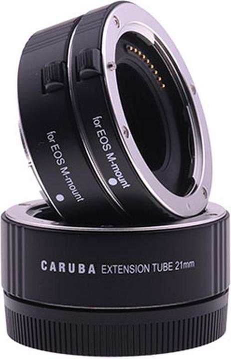 Produktbild Caruba Extension Tube Set Canon M Serie Aluminium (Makro-Zwischenring, Canon EF-M)