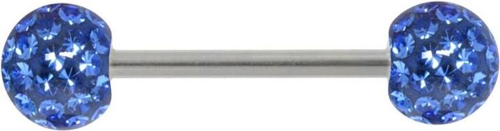 Image du produit Bijouteria Piercing langue (Cristallin, Acier chirurgical)