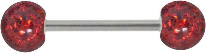 Image du produit Bijouteria Piercing langue (Acier chirurgical, Cristallin)