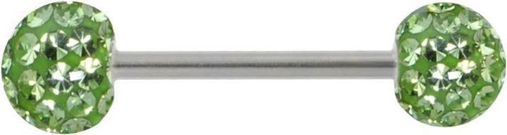 Produktbild Bijouteria Zungenpiercing (Chirurgenstahl, Kristall)