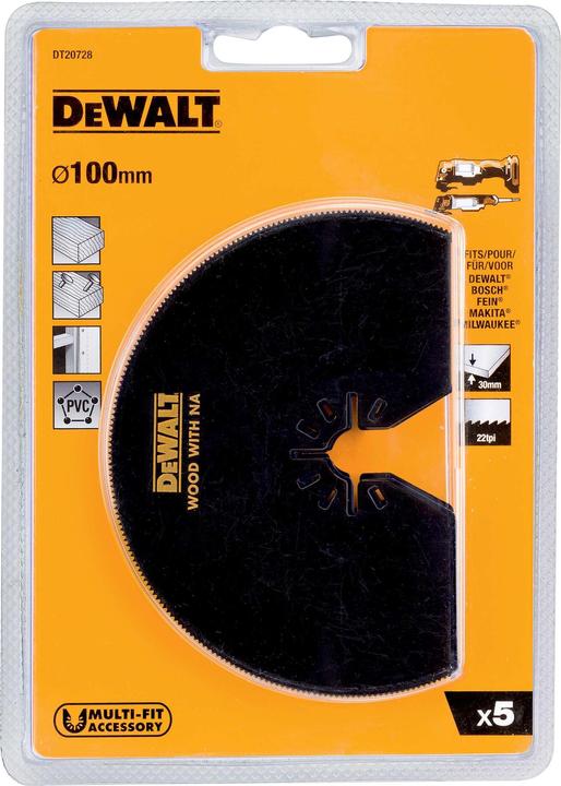 Produktbild DeWalt Multi Tool Sägeblatt