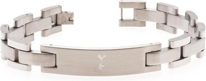 Produktbild Tottenham Hotspur FC Eingeprägte Wappen Armband Edelstahl (22 cm, 100% synthetisches Material)