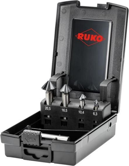 Produktbild Ruko Kegelsenker Set ULTIMATECUT 5teilig 6.3 mm, 10.4 16.5 20.5 25 mm HSS 1 St. (20.5 mm, 25 mm, 10.4 mm, 16.5 mm, 6.3 mm)