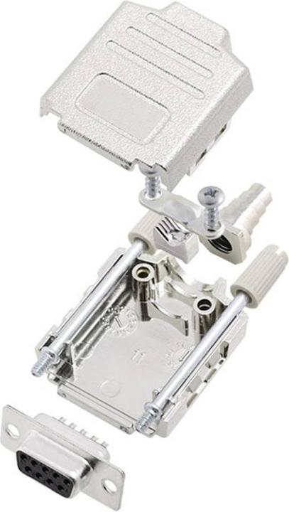 Produktbild Amphenol L17DPPK37-M+L717DE37S D-SUB Buchsenleisten-Set 180 ° Polzahl (num): 37