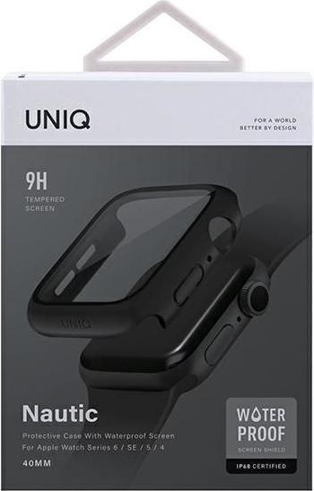 Actual product image PanzerGlass Case UNIQ Nautic Apple Watch 40 mm bright / black