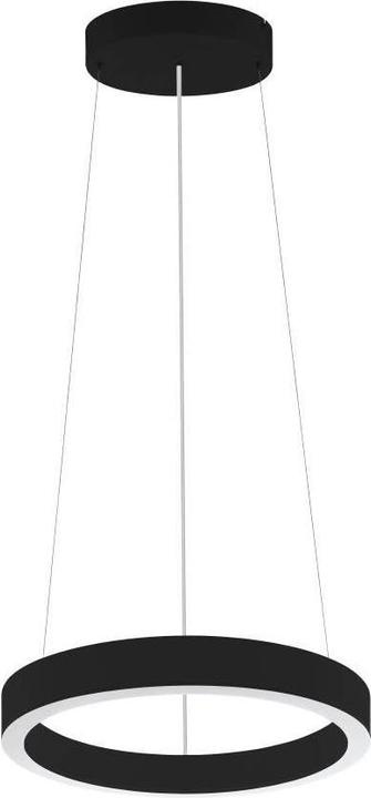 Actual product image EGLO 63049 PASTRENGO 1 LED pendant light 2x30W Ø500mm Black White Warm white Dimmable