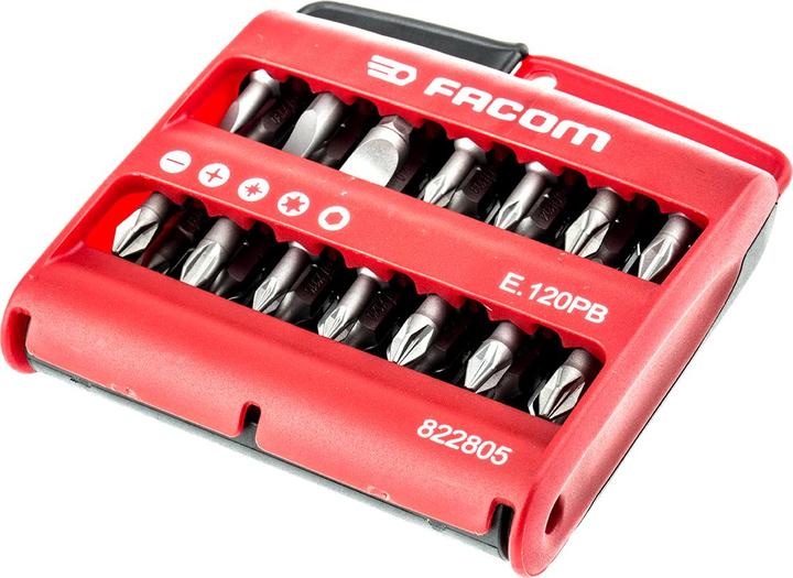Image du produit Facom Boîte De 28 Embouts Mixtes (1/4")