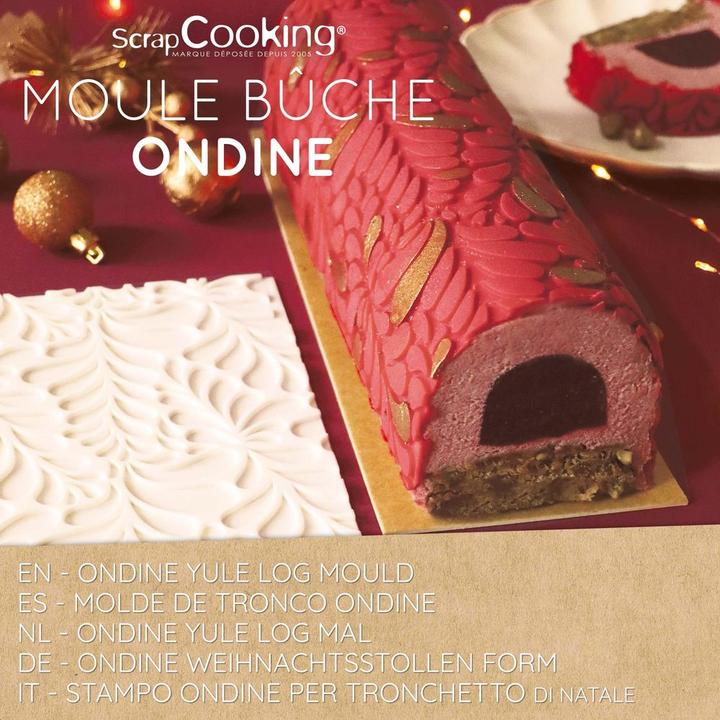 Produktbild ScrapCooking 4er Set Bûcheform Odine