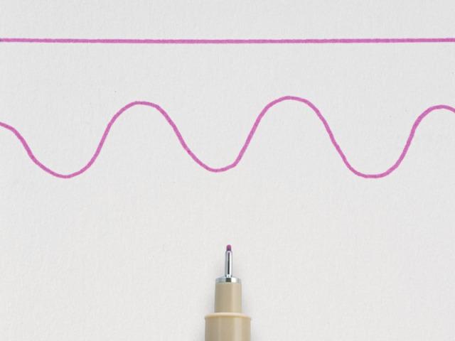 Actual product image Sakura Fineliner PIGMA MICRON 05, pink (Rose)