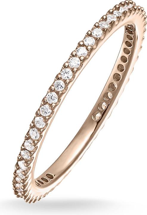 Produktbild Thomas Sabo Eternityring Pavé (44, 925 Silber)