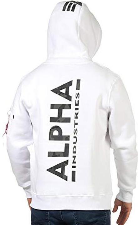 Image du produit Alpha Industries Sweat à capuche Back Print Camo Print (S)