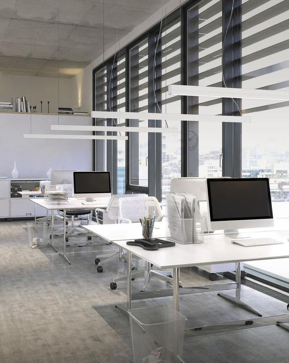 Produktbild Panzeri Design Pendelleuchte BROOKLYN L 100 Weiss (2150 lm)