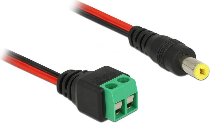 Image du produit Delock Connecteur DC vers bloc terminal 2 broches (Câbles électriques)