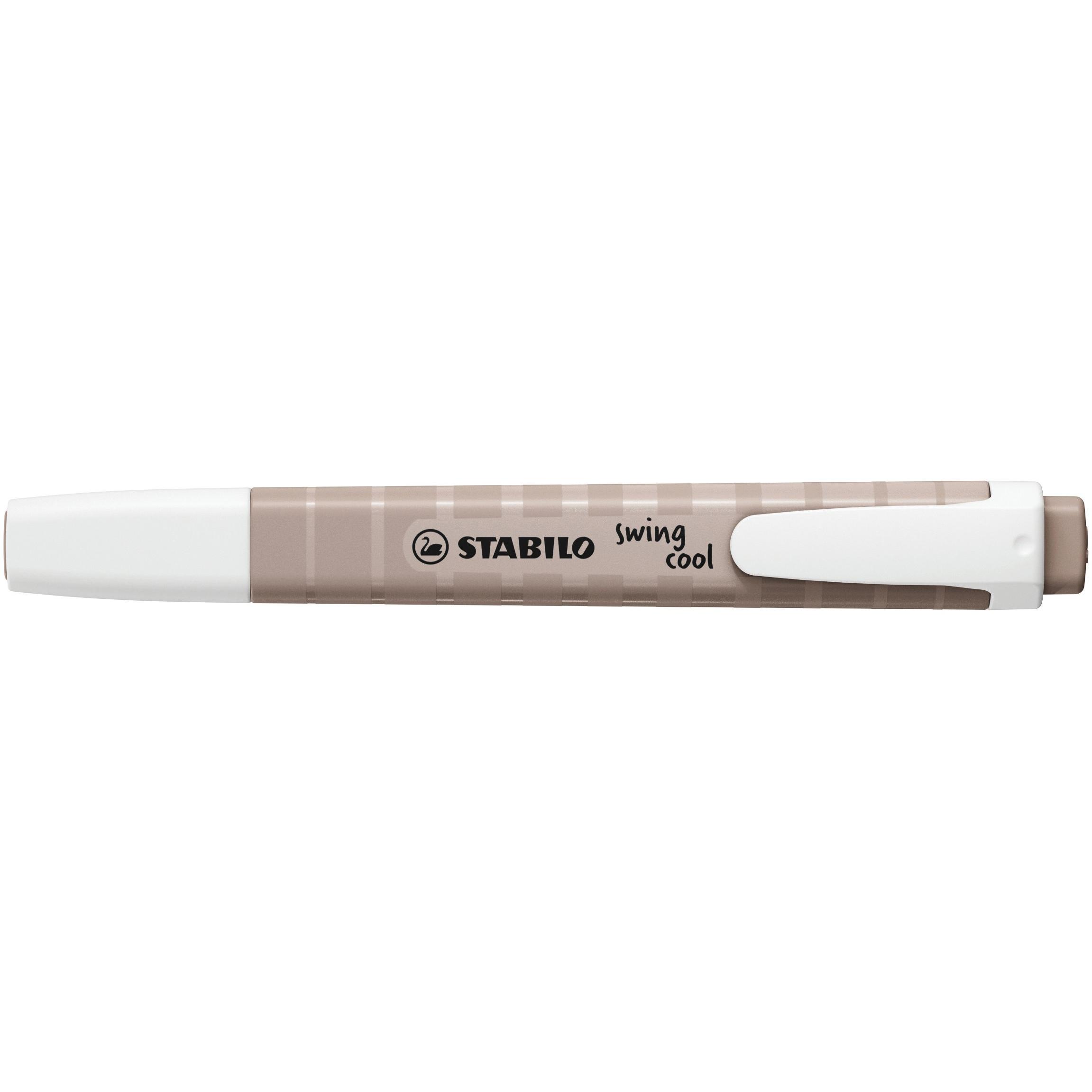 STABILO, Marker, swing cool NatureCOLORS (warmes grau, 5 mm, 1 x)