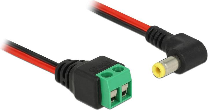 Produktbild Delock DC Stecker zu 2 Pin Terminalblock (Stromkabel)