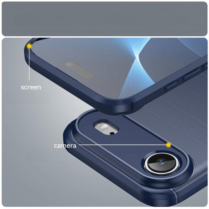 Image du produit Cover-Discount iPhone 17 Air - Metall Carbon Look Hülle (Apple iPhone Air)